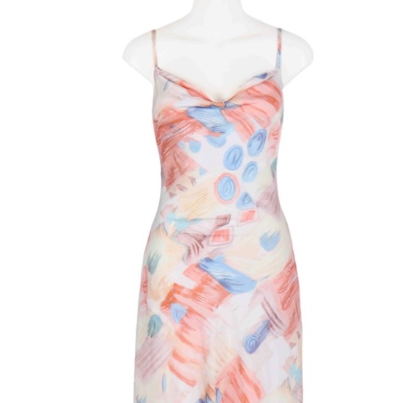 Pastel midi dress - Picture 2 of 6